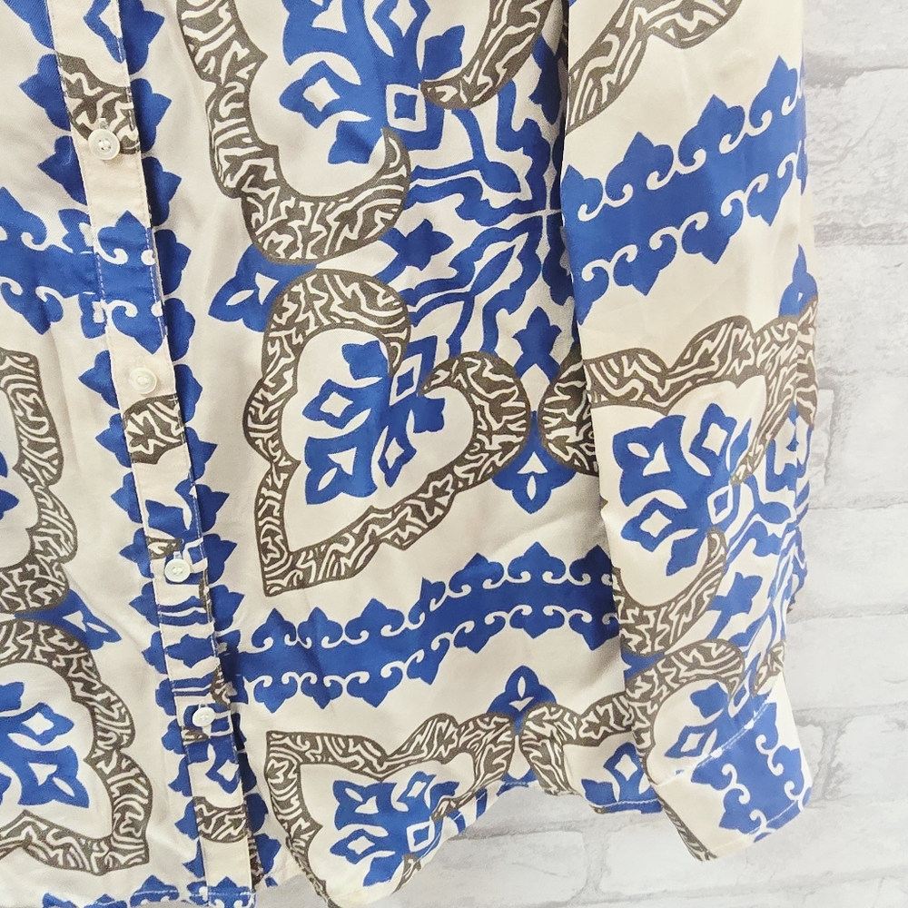 J. Mclaughlin Silk Button Down - image 5